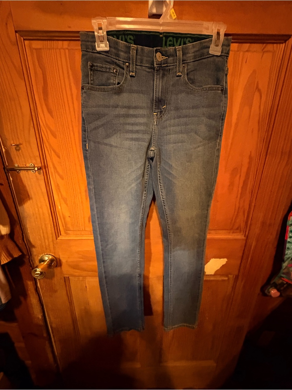 Levi's Kids Blue Stretch Skinny Jeans